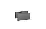 Rittal Front Trim Kit Base/Plinth Trim Panel for Use with VX Base/Plinth System