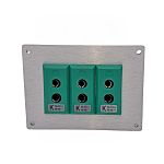 RS PRO Thermocouple Connector Panel, RoHS Standard