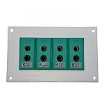 RS PRO Thermocouple Connector Panel, RoHS Standard