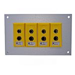 RS PRO Thermocouple Connector Panel, RoHS Standard