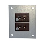 RS PRO Miniature Size Thermocouple Connector Panel for Use with Thermocouple T, RoHS Standard