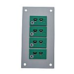 RS PRO Thermocouple Connector Panel, RoHS Standard