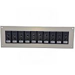 RS PRO Standard Size Thermocouple Connector Panel for Use with Thermocouple J, RoHS Standard