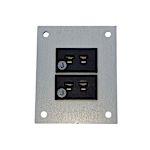 RS PRO Miniature Size Thermocouple Connector Panel for Use with Thermocouple J, RoHS Standard