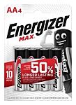 Energizer MAX Zinc Manganese Dioxide AA Battery 1.5V