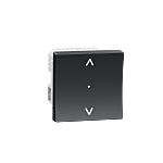 Schneider Electric Anthracite Push Button Light Switch, New Unica