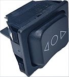 RS PRO DPST, (On)-Off -(On) Rocker Switch Panel Mount
