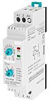 RS PRO DIN Rail Mount Timer Relay, 230 V ac, 24V ac/dc, 3-Contact, 0.1 → 100h, 1-Function, SPDT