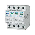 Eaton Three Phase Surge Protector, 40kA, 1.4kV, DIN Rail Mount