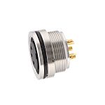 RS PRO Industrial Circular Connectors, 3 Contacts, Panel Mount, M16 Connector, Socket, Female, IP67