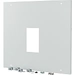 Eaton 1 Gang Front Plate Steel Faceplate