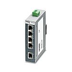 Phoenix Contact FL SWITCH SFNB 5TX-50PK Series DIN Rail Mount Industrial Ethernet Switch, 5 RJ45 Ports, 10/100Mbit/s