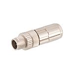 RS PRO Industrial Circular Connectors, 8 Contacts, Cable, M12 Connector, Plug, Male, IP67