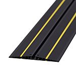 RS PRO 2m Black/Yellow EV Cable Cover, 18mm Inside dia.
