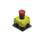 RS PRO Twist Release Emergency Stop Push Button, Through Hole, 1 NC, IP65