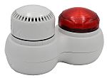 RS PRO Red Sounder Beacon, 24 Vac/Vdc, IP66, Screw/Bracket Mount, 105dB at 1 Metre