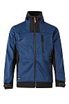 Velilla 206007 Black/Blue, Comfortable, Soft Softshell Jacket, XS