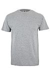 Mukua Heather Grey 85% Cotton, 15% Viscose Short Sleeve T-Shirt, UK- 4XL, EUR- 4XL