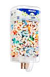 Moldex Spark Plugs® PlugStation Antimicrobial 500 Series Multi Colour Reusable Uncorded Ear Plugs, 35dB Rated, 500 Pairs