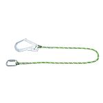 Honeywell Safety 1.5m Safety Rope Fall Arrest Lanyard Twist Lock Karabiner Twin