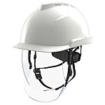 MSA Safety V - Gard 950 White Helmet with Chin Strap, Adjustable