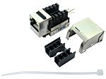 RS PRO Cat6 RJ45 Keystone Jack, STP Shielding