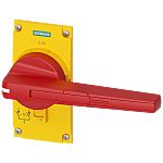 Siemens Red/Yellow Rotary Handle, 3KC Series