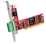 Hilscher 1 PCI 5 Pin COMBICON Serial Card