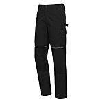 NITRAS SAFETY 7510 Black 's Polyester Breathable Trousers 42in, 106cm Waist