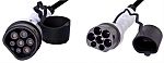 RS PRO 32A Type 1 to Type 2, EV Charging Cable 7m