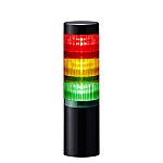 RS PRO Amber, Green, Red Signal Tower, 3 Lights, 24 V dc, Direct Mount