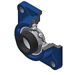 4 Hole Flange Bearing Unit, ESFE205, 25mm ID