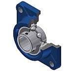 4 Hole Flange Bearing Unit, UCFE207, 35mm ID