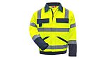 NITRAS SAFETY 7573 Yellow/Navy Unisex Hi Vis Jacket, XS