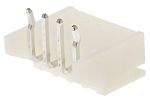 RS PRO Side Entry Through Hole PCB Header, 4 Contact(s), 2.5mm Pitch, 1 Row(s), Shrouded
