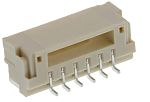 Embases de circuit imprimé RS PRO, 6 pôles , 1.25mm 1 rangée, 1A, Angle droit