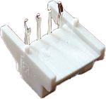 RS PRO Right Angle Through Hole PCB Header, 4 Contact(s), 2mm Pitch, 1 Row(s), Shrouded