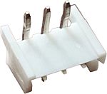 Embases de circuit imprimé RS PRO, 3 pôles , 2.5mm 1 rangée, 3A, Angle droit