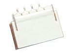Embases de circuit imprimé RS PRO, 4 pôles , 1mm 1 rangée, 1A, Angle droit