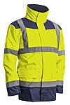 Coverguard KANATA Yellow/Navy Unisex Hi Vis Parka, S