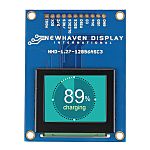 NEWHAVEN DISPLAY INTERNATIONAL 1.27in Full Colour TFT matrix OLED Display 128 x 96pixels PCB Mount Parallel Interface