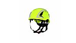 3M X5000 Green Safety Helmet with Chin Strap, Adjustable, Ventilated