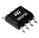 STMicroelectronics M95P08-IXMNT/E, 8Mbit EEPROM Memory Chip 8-Pin SO8N SPI