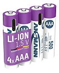 Ansmann Ansmann Li-Ion Lithium-Ion AAA Battery, 500mAh, 1.5V