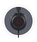 Yealink 1308135 Black Wired USB On Ear Headphones