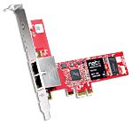 Hilscher 2 Port PCI Express RJ45 Network Card, 100Mbit/s