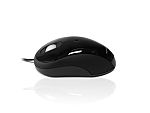 Ceratech MOU-IMAGE-BLK 3 Button Wired Optical Mouse Black