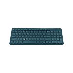 Ceratech KYB-BIO960-BTBL Wireless Bluetooth Compact Keyboard, QWERTY (UK), Black