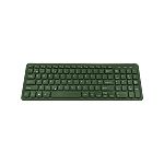 Ceratech KYB-BIO960-BTGR Wireless Bluetooth Compact Keyboard, QWERTY (UK), Grey