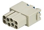 HARTING Quick Lock Module, 8 Way, 16A, Female, Han Modular, 400 V